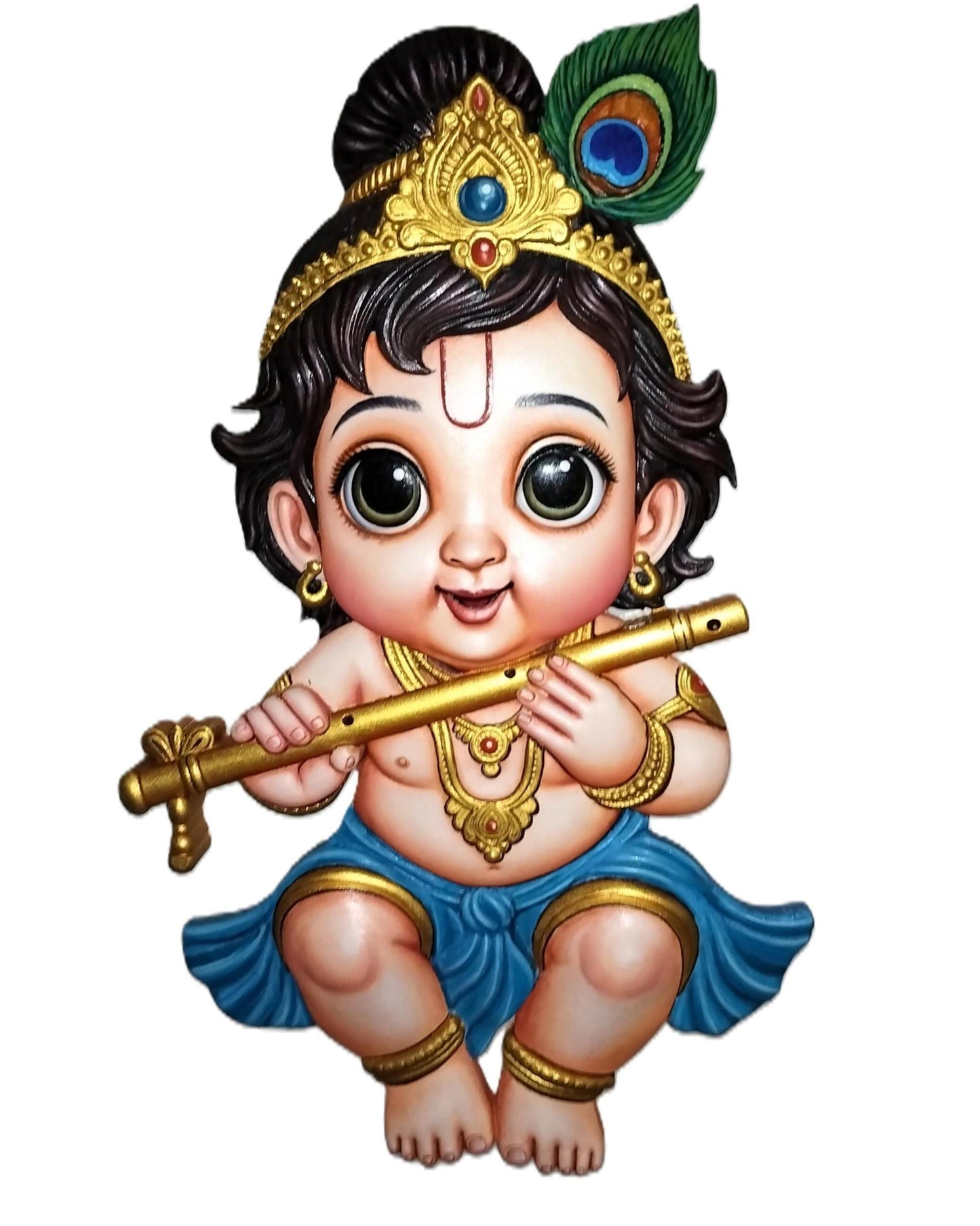 Cute Bal Krishna-Deep-Relief Edition