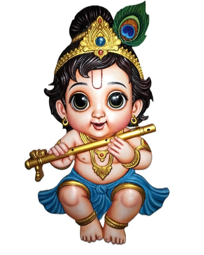 Cute Bal Krishna-Deep-Relief Edition