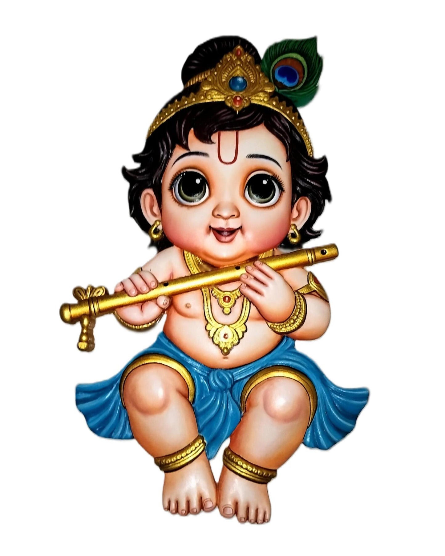 Cute Bal Krishna-Deep-Relief Edition