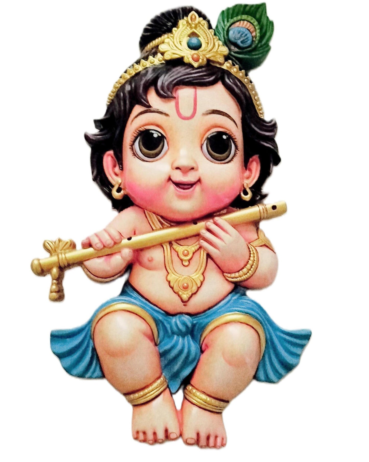 Cute Bal Krishna-Deep-Relief Edition