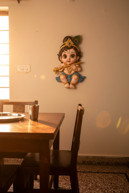 Cute Bal Krishna-Deep-Relief Edition