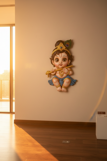 Cute Bal Krishna-Deep-Relief Edition