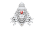 3D Wall Mural — Shri Hanuman Ji Sacred Face with Shri Ram Pendant | RadhaSam